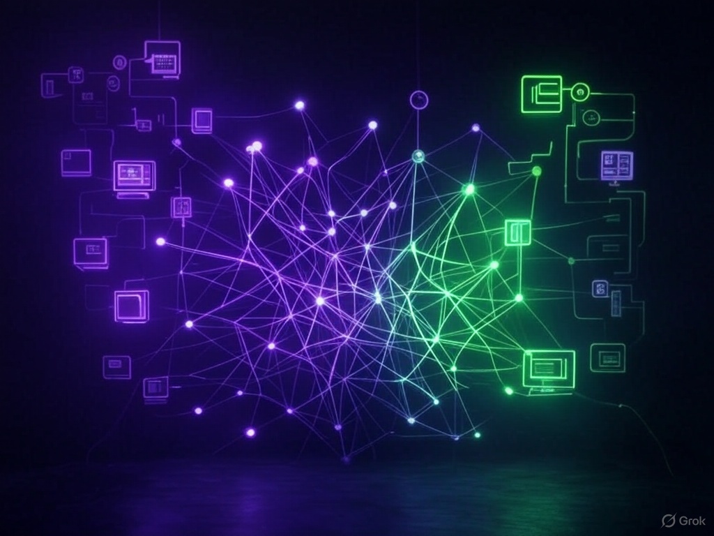 An image of an AI agentic framework doing A/B testing in neraton.